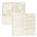 Traveler's Company Regular Notebook 2027 Diary Refill - Monthly