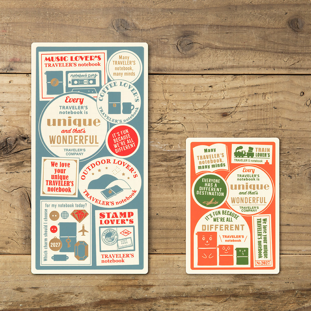 Traveler's Company Regular Notebook 2027 Pencil Board