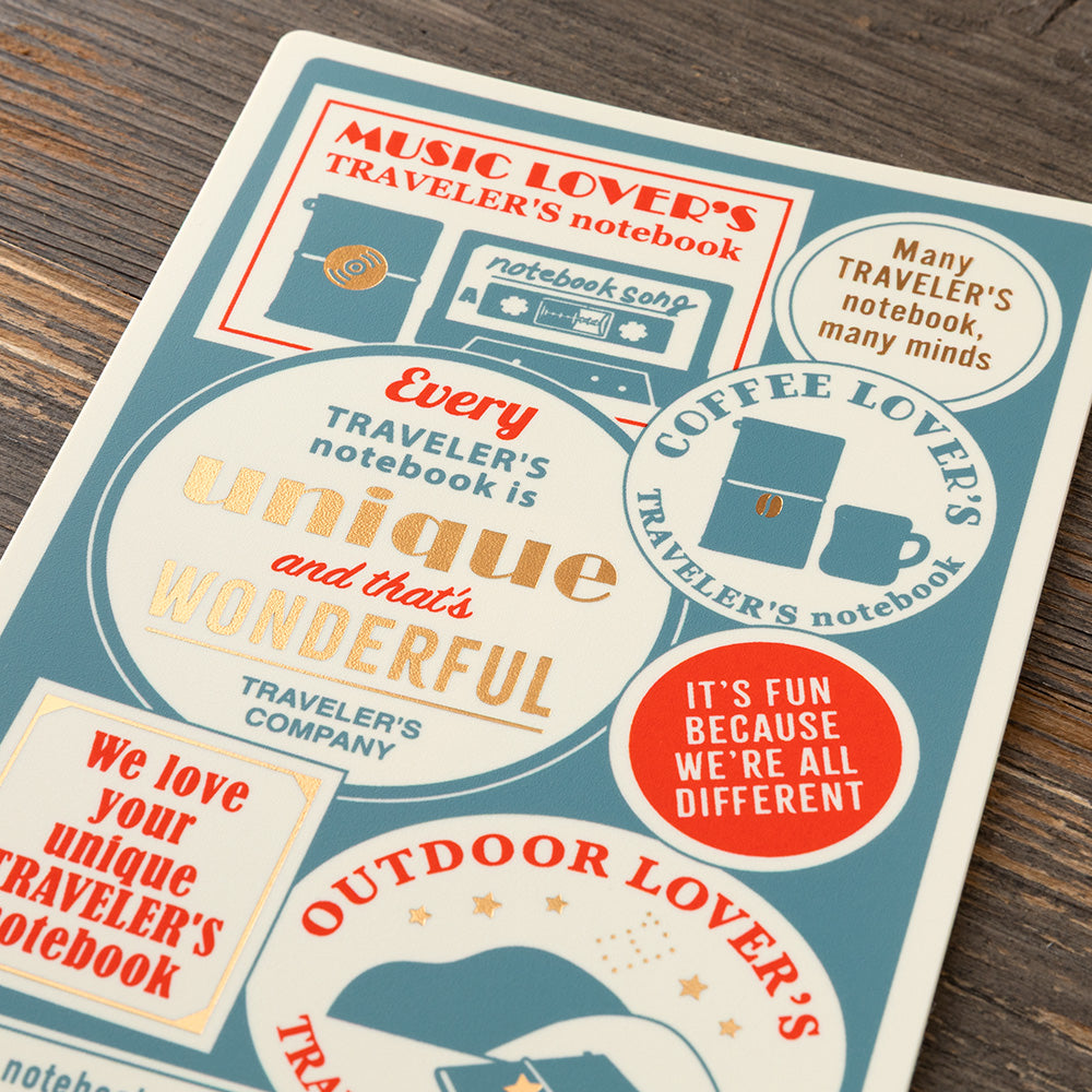 Traveler's Company Regular Notebook 2027 Pencil Board