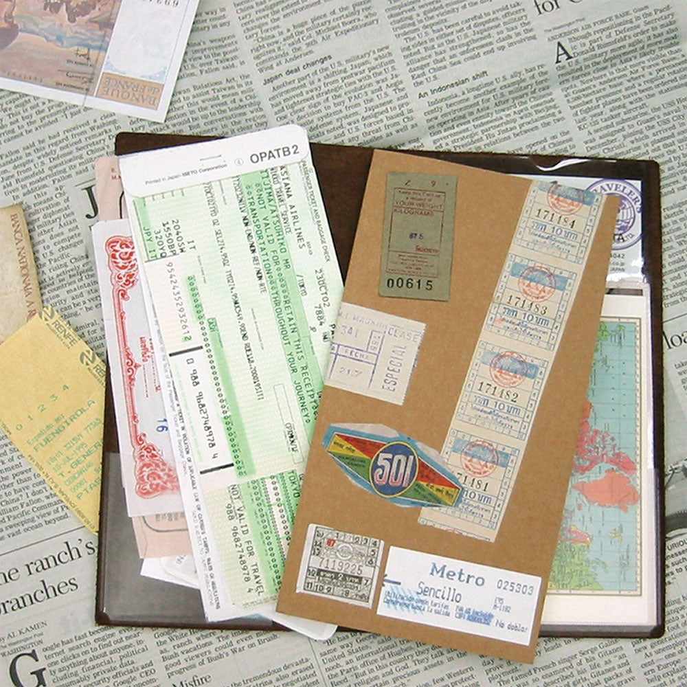 Traveler's Company Regular Notebook Refill 004 Pocket Stickers
