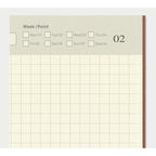 Traveler's Company Regular Notebook Refill 005 Free Diary Daily