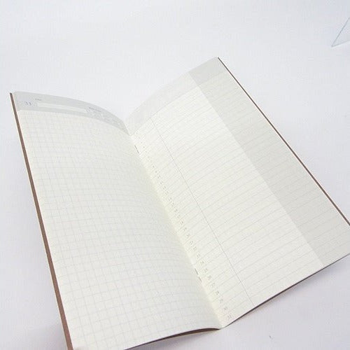 Traveler's Company Regular Notebook Refill 005 Free Diary Daily