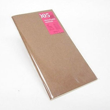 Traveler's Company Regular Notebook Refill 005 Free Diary Daily