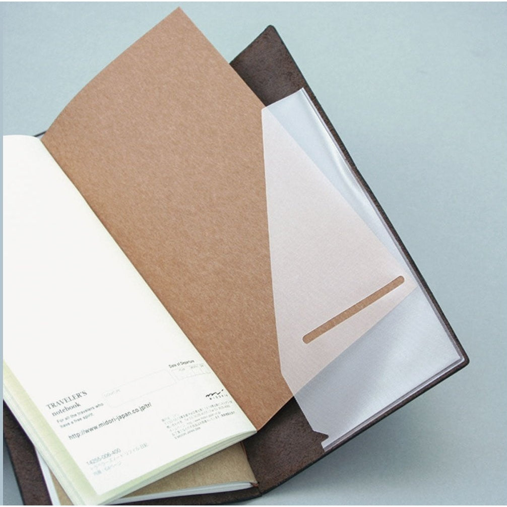 Traveler's Company Regular Notebook Refill 006 Pocket Sticker <L>