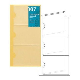 Traveler's Company Regular Notebook Refill 007 Card Holder