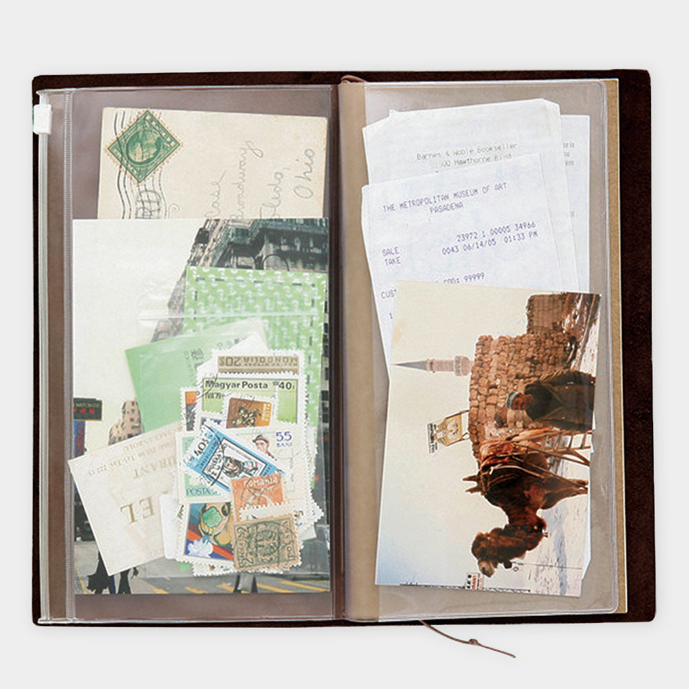 Traveler's Company Regular Notebook Refill 008 Regular Zipper Case