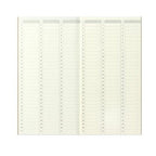 Traveler's Company Regular Notebook Refill 018 Free Diary Weekly Vertical