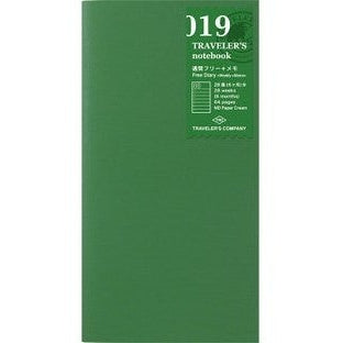 Traveler's Company Regular Notebook Refill 019 Week Diary/N