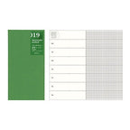 Traveler's Company Regular Notebook Refill 019 Week Diary/N