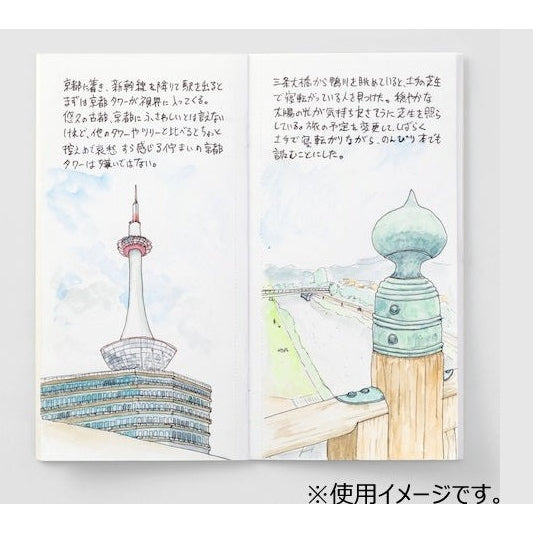 Traveler's Company Regular Notebook Refill 027 Watercolour