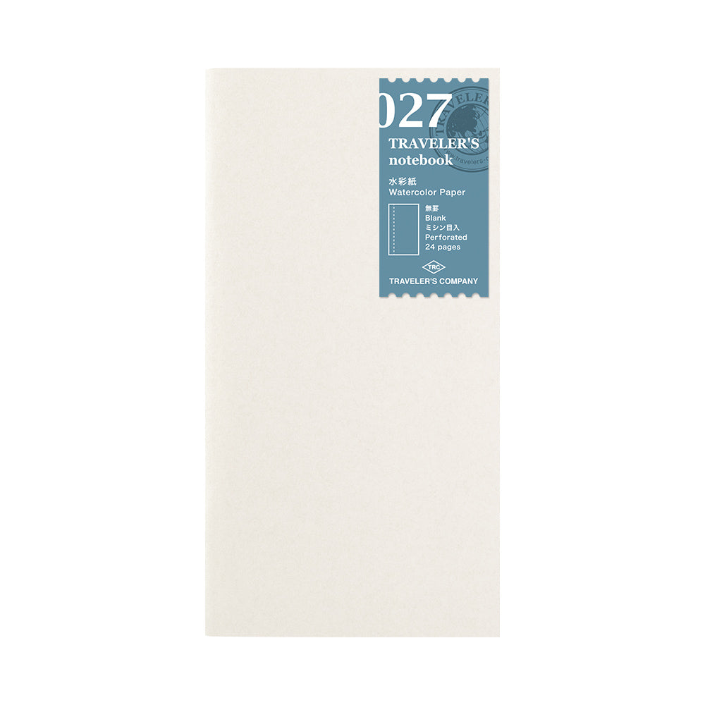 Traveler's Company Regular Notebook Refill 027 Watercolour
