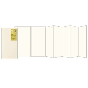 Traveler's Company Regular Notebook Refill 032 Accordion Fold Paper