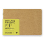 Traveler's Company Spiral Ring Note Paper Pocket B6