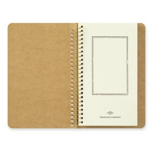 Traveler's Company Spiral Ring Note Paper Pocket A6 Slim