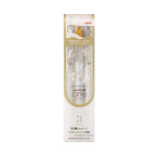 Pack of three white metallic pens