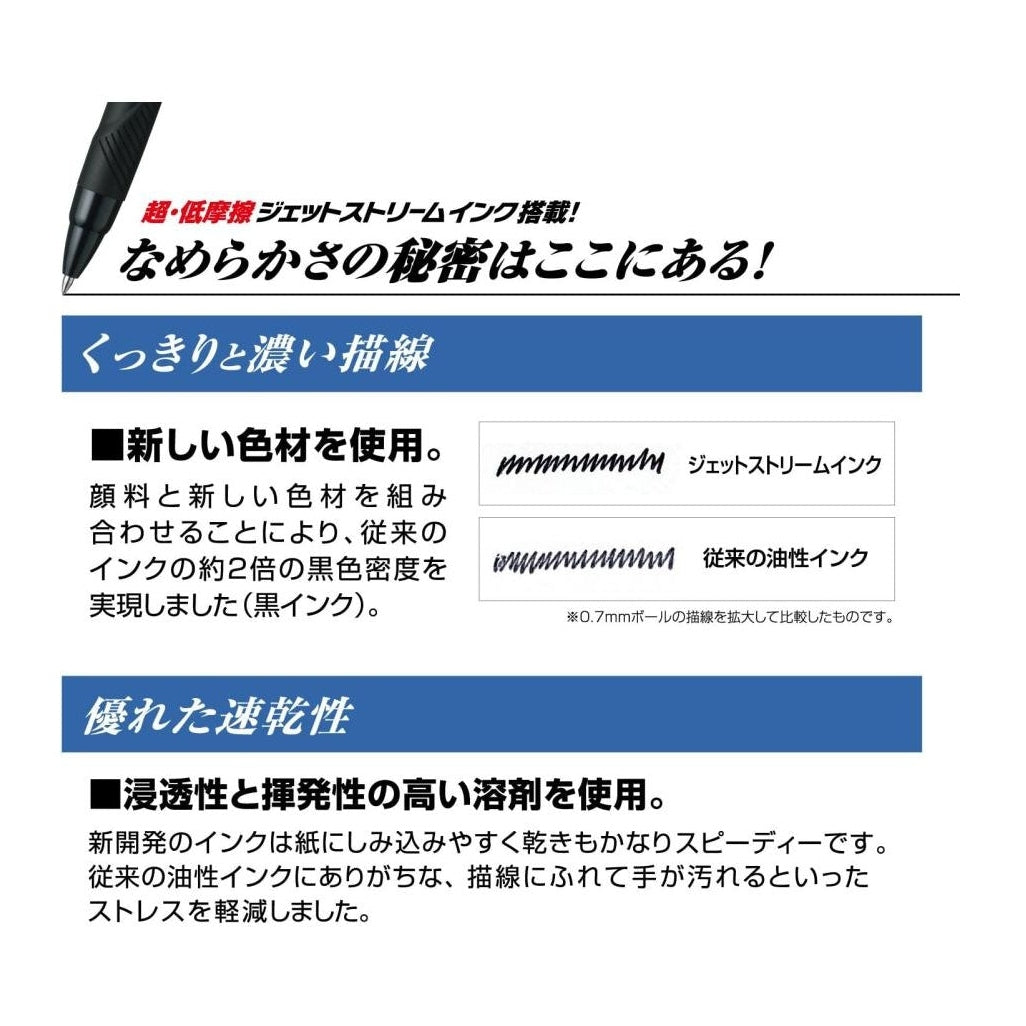 Uni Jetstream 4&1 Multi Function Pen - 0.5mm