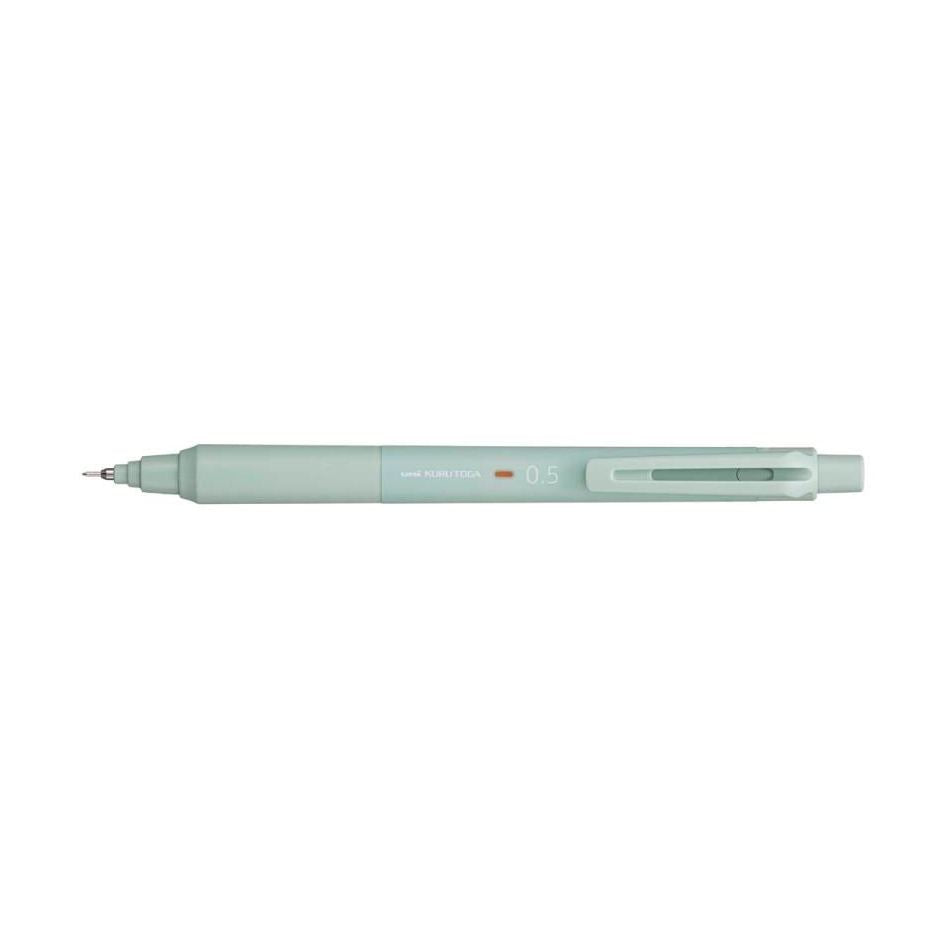 Uni Kurotoga KS 0.5mm mechanical pencil in light mint green with matte finish