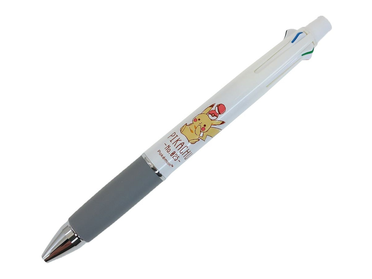 Uni Multifunction Pen 4 &amp; 1 Jetstream EnerGize Pokemon Pikachu White