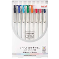 Uni-ball One Gel Ink Pen 0.38 - 8 Colors Set