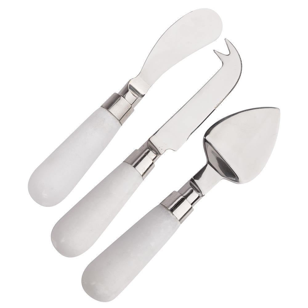 WILKIE 3PCE CHEESE KNF MARBLE HANDLES