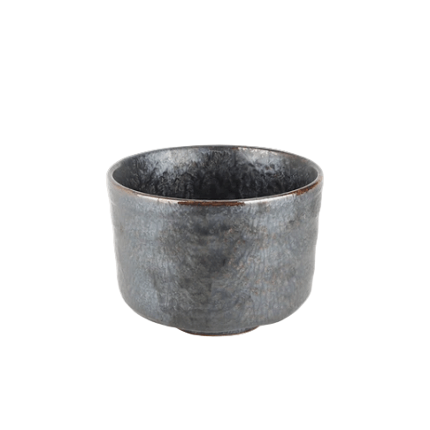 Wabi Silver Matcha Bowl