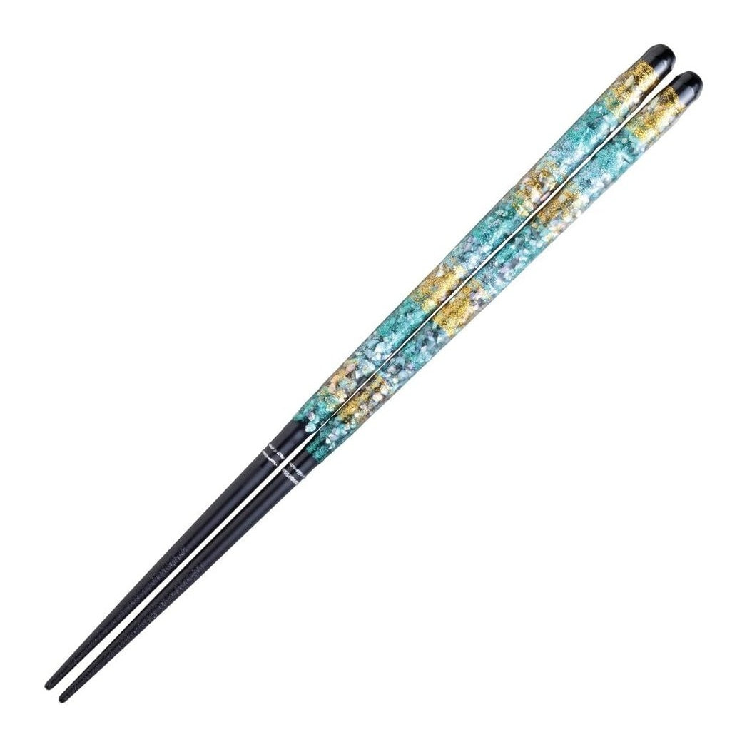 Wakasa Oboro Shell Blue Chopsticks 23cm