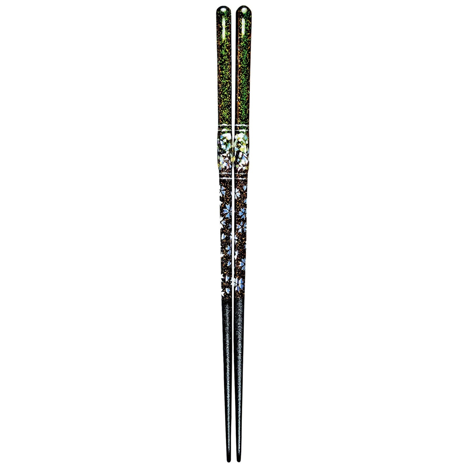 Wakasa Shell Cherry Blossom Chopsticks Green 23cm