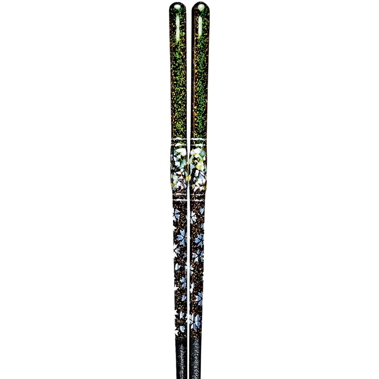 Wakasa Shell Cherry Blossom Chopsticks Green 23cm