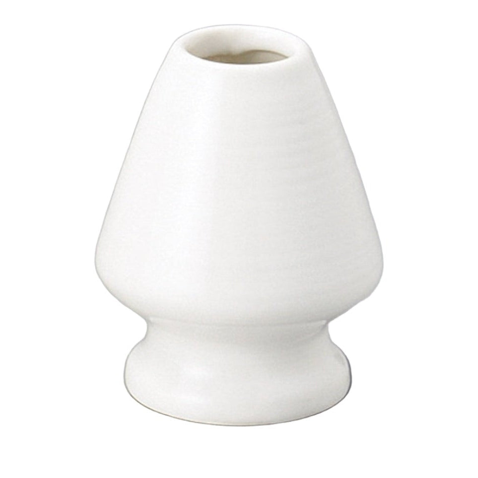 White Chasen Matcha Whisk Stand