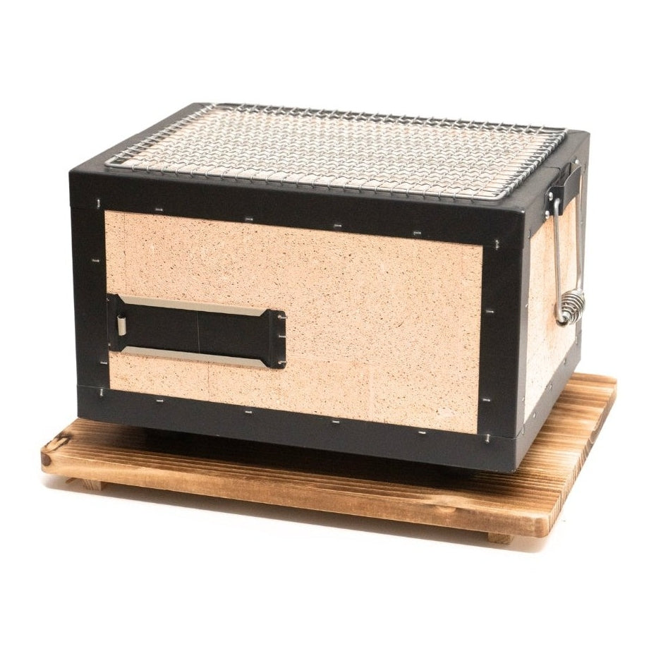 Wooden Base Board for Hibachi Konro Grill
