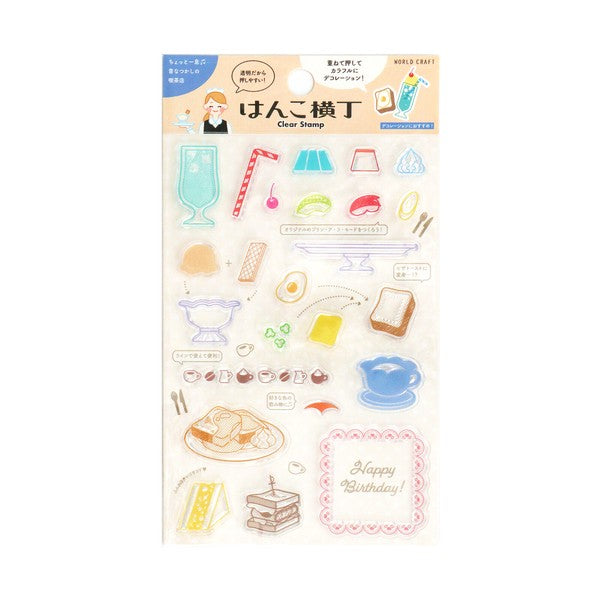 World Craft Clear Stamp - Cafe