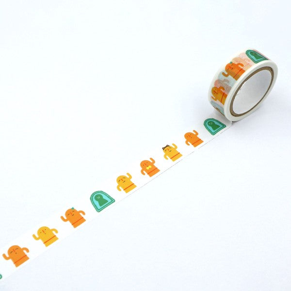 World Craft Hohoemi Masking Tape - Haniwa