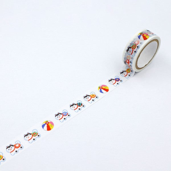 World Craft Hohoemi Masking Tape - Inuhariko
