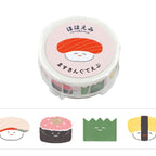 World Craft Hohoemi Masking Tape - Sushi