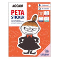 World Craft Moomin PETA Sticker - Little My
