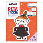 World Craft Moomin PETA Sticker - Little My