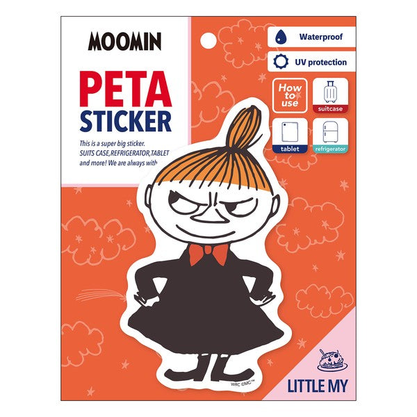 World Craft Moomin PETA Sticker - Little My