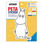 World Craft Moomin PETA Sticker - Moomin
