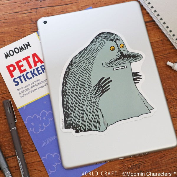 World Craft Moomin PETA Sticker - Moomin