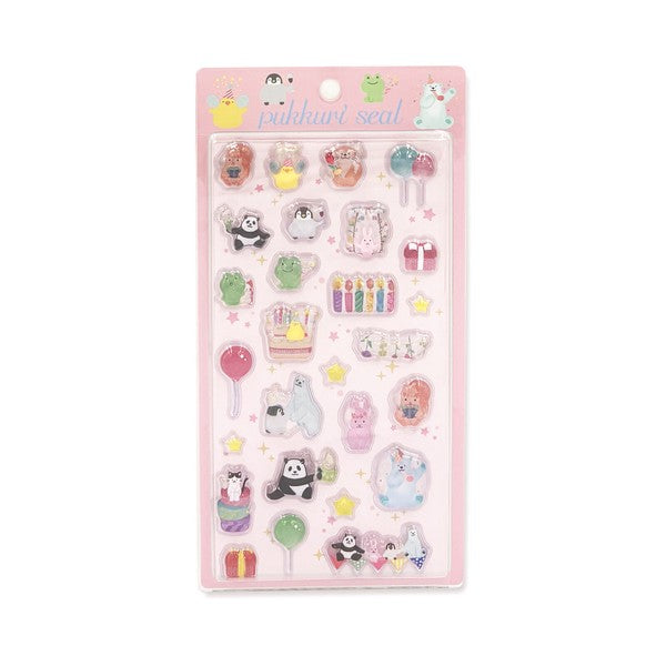 World Craft Puffy Stickers - 003