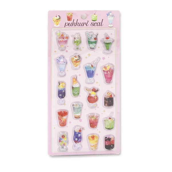 World Craft Puffy Stickers - 005