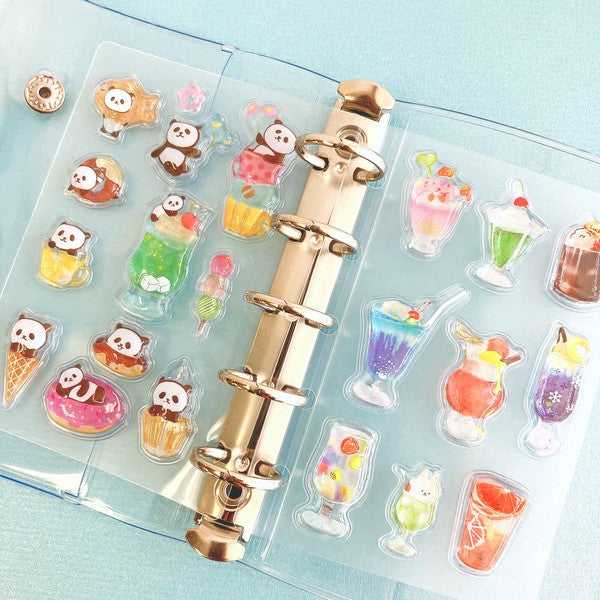 World Craft Puffy Stickers - 006