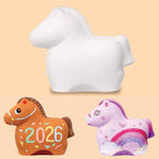 Yakushigama DIY Colouring Ornament - Zodiac Horse