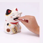 Yakushigama Maneki Neko Money Bank
