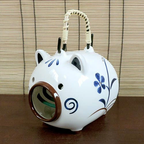 Yakushigama Pig Mosquito Coil Holder