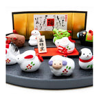 Yakushigama Twelve Zodiac Animal Circular Display Set