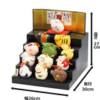 Yakushigama Twelve Zodiac Animals Clay Bells - Large