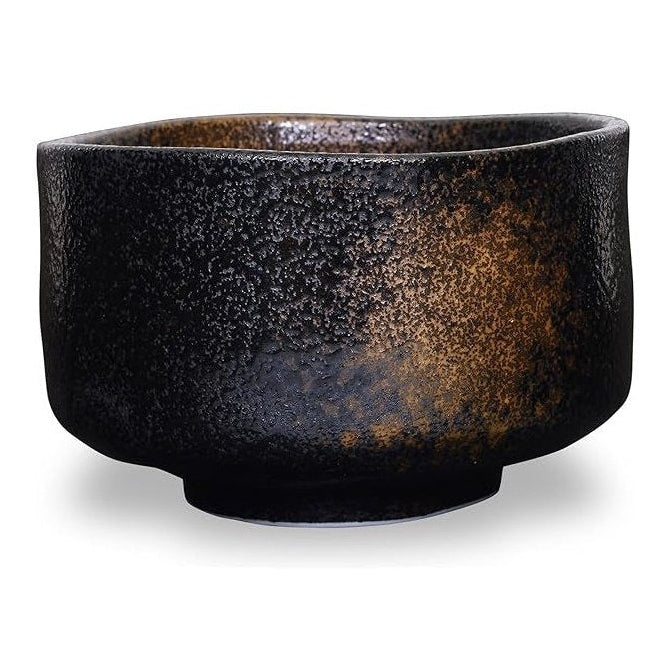 Yamaki Black Sand Matcha Bowl