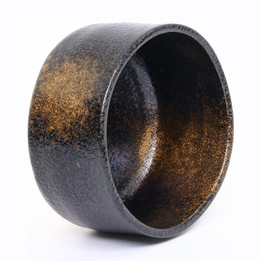 Yamaki Black Sand Matcha Bowl