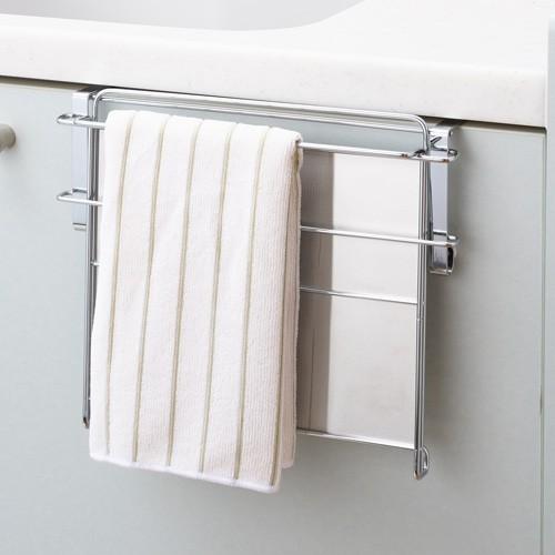 Yoshikawa 2-Way Towel Hanger & Auxillary Table